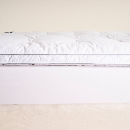Tüy Geçirmez 2'ye Ayrılabilen %100 Kaz Tüyü Topper - Piume Punto Comfort - 4