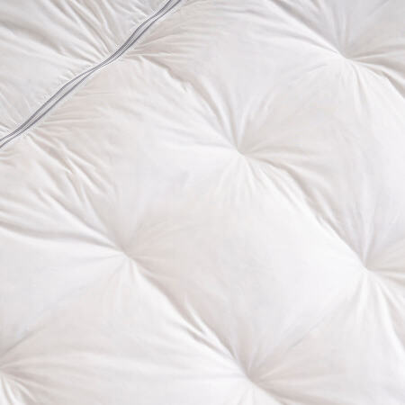 Tüy Geçirmez 2'ye Ayrılabilen %100 Kaz Tüyü Topper - Piume Punto Comfort - 5
