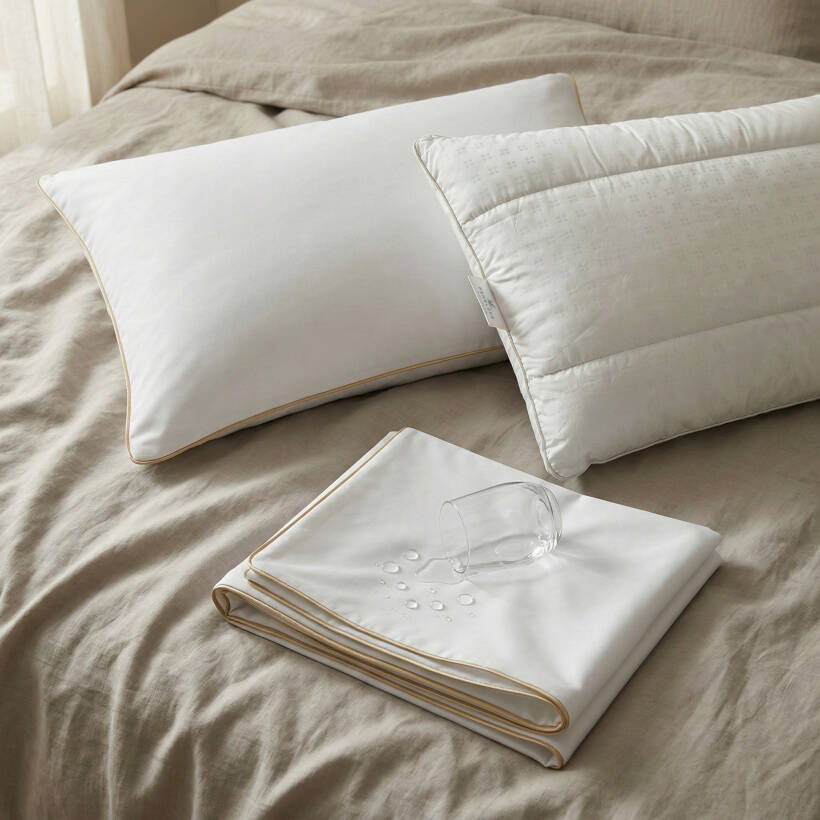 Premium Plus | Kaz Tüyü Dolgulu Kesintisiz Uyku ve Hijyen Seti - Penelope