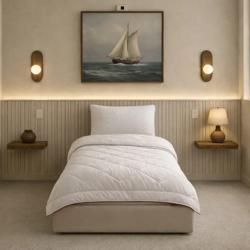 Premium Plus | Kişiye Özel Destek ve Termal Dengeli Tek Kişilik Uyku Seti - PENELOPE