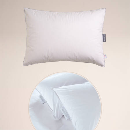 Premium Plus | Otel Konforunda Kaz Tüyü Dengeleyisi Yastık ve Alez Seti - Penelope (1)