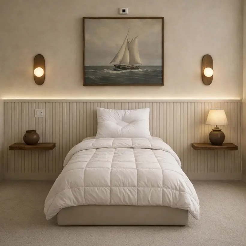 Rahat Nefes Organik Pamuk Tek Kişilik Uyku Seti - Penelope