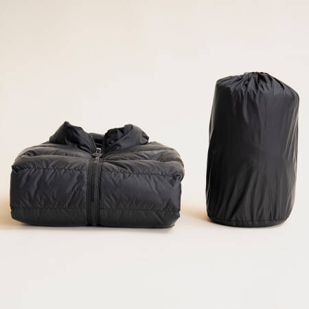 %100 Kaz Tüyü Yelek Siyah XXS - Rita Koleksiyonu - 5