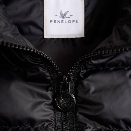 %100 Kaz Tüyü Yelek Siyah XXS - Rita Koleksiyonu - 6