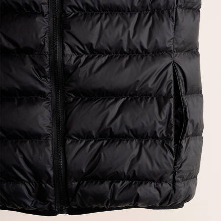 %100 Kaz Tüyü Yelek Siyah XXS - Rita Koleksiyonu - 7