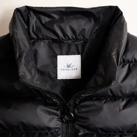 %100 Kaz Tüyü Yelek Siyah M - Rita Koleksiyonu - 4