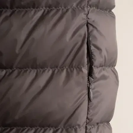 %100 Kaz Tüyü Yelek Vizon XS - Rita Koleksiyonu - 9