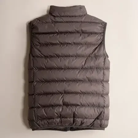 %100 Kaz Tüyü Yelek Vizon XS - Rita Koleksiyonu - Penelope (1)