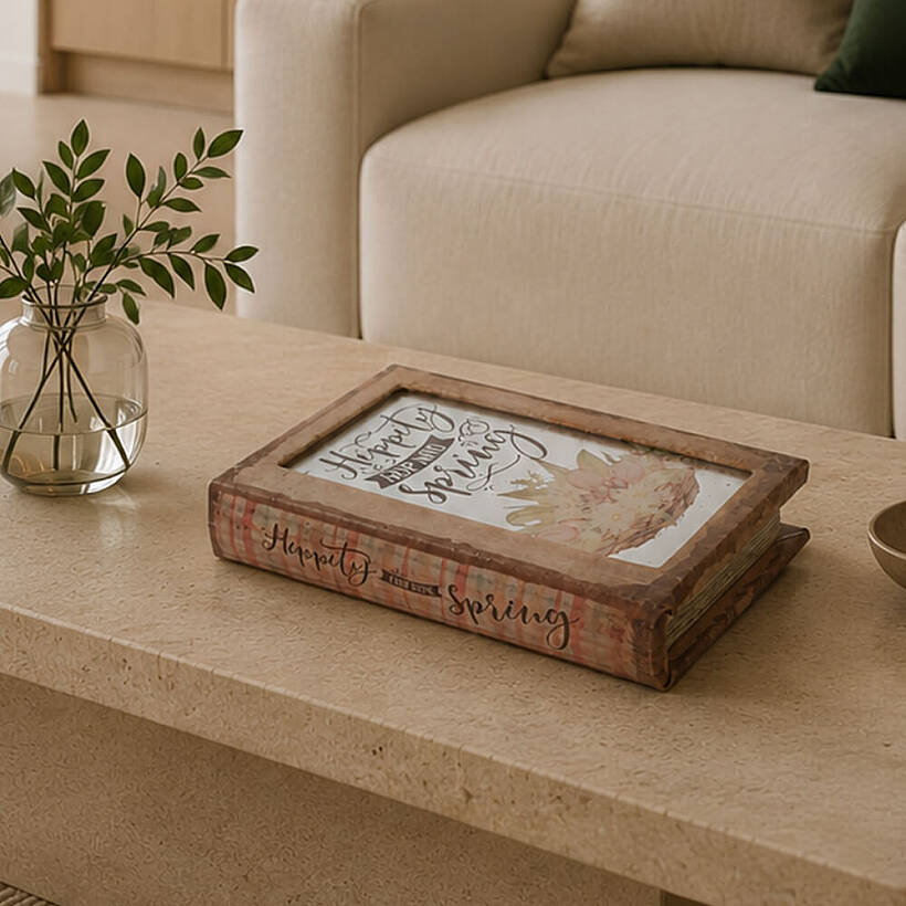 Riva Kitap Kutu - 20x12x3,5 cm - 