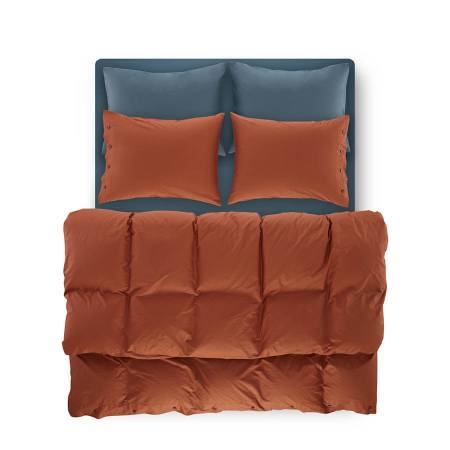 Serena Percale Easy Care Nevresim Seti Kiremit 240x260 - 7