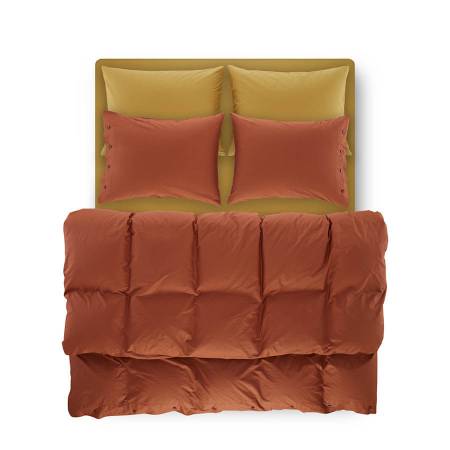 Serena Percale Easy Care Nevresim Seti Kiremit 240x260 - 9