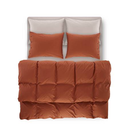 Serena Percale Easy Care Nevresim Seti Kiremit 240x260 - 10