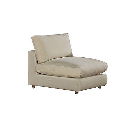 Sofa Plume Ara Modül 83 x 97 cm | Space Kumaş - Krem - 1