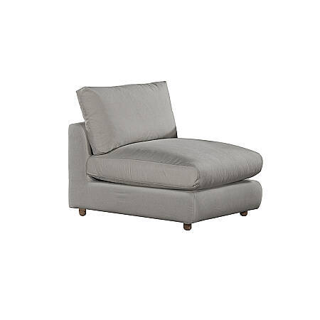 Sofa Plume Ara Modül 83 x 97 cm | Space Kumaş - Gri - 1