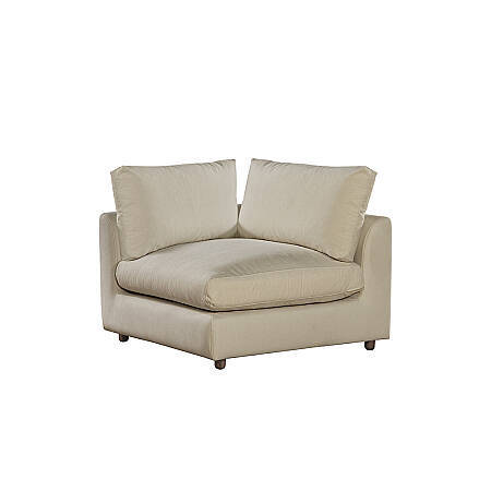 Sofa Plume Köşe Modül 98 x 97 cm | Space Kumaş - Krem - 1
