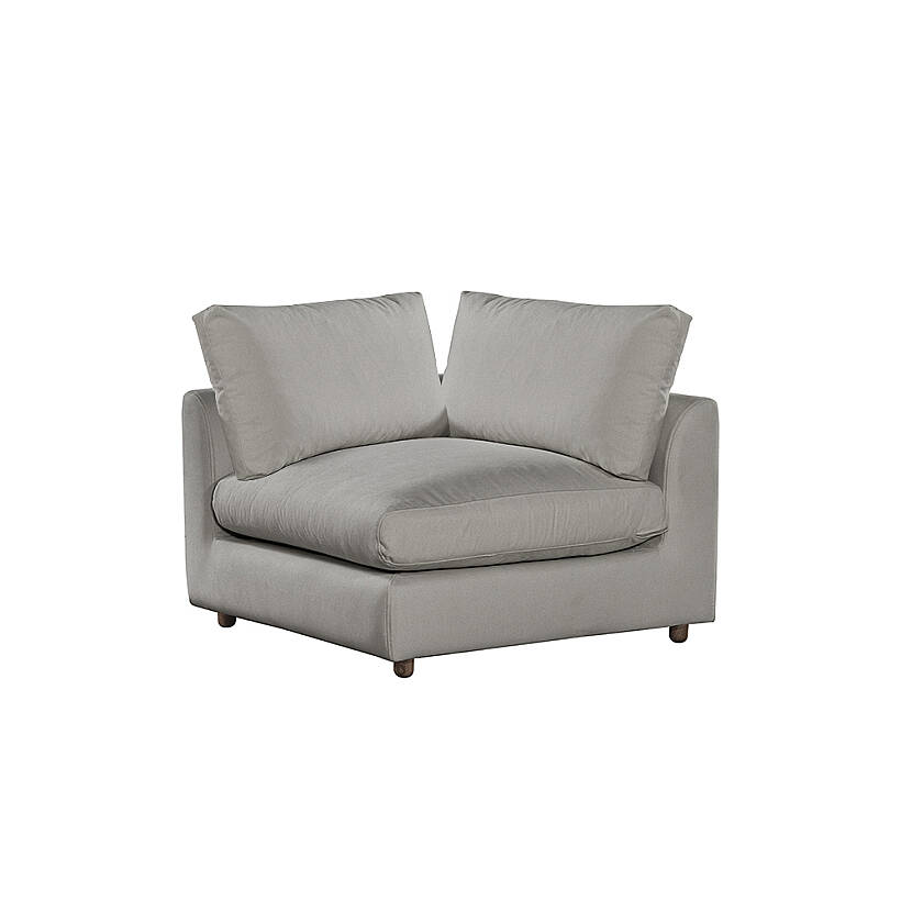Sofa Plume Köşe Modül 98 x 97 cm | Space Kumaş - Gri - PENELOPE