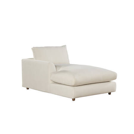 Sofa Plume Relax Sol Köşe Modül 98 x 170 cm | Space Kumaş - Beyaz Dokulu - PENELOPE