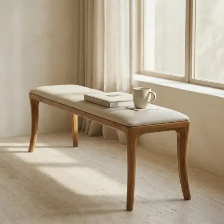 Stadio Bench 140x40x45 cm Taş - 1