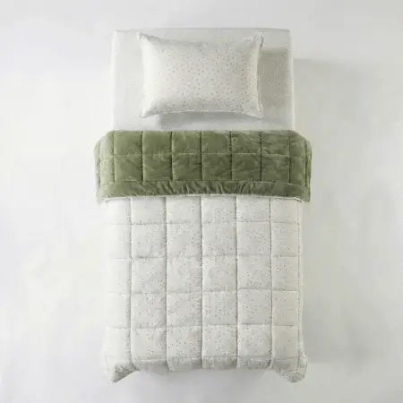 Tek Kişilik Çift Taraflı Welsoft Comforter Yorgan Seti 155x215 cm - Dormio Soft Punto Serisi - 4