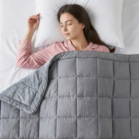 Tek Kişilik Çift Taraflı Welsoft Yorgan Gri 155x215 cm - Velour Serisi - 2