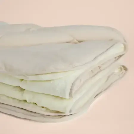 Tek Kişilik Çift Taraflı Welsoft Yorgan Krem 155x215 cm - Velour Serisi - 3