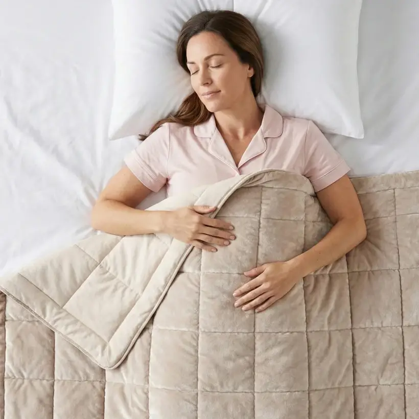 Tek Kişilik Çift Taraflı Welsoft Yorgan Taş 155x215 cm - Velour Serisi - Penelope