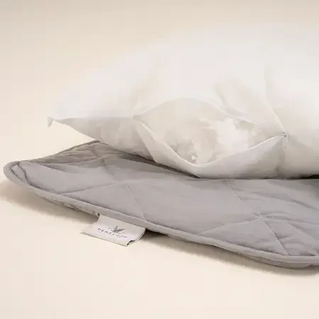 Microfiber Kumaş Tek Kişilik Gri Yastık Yorgan Seti - Colors in Comfort - 8