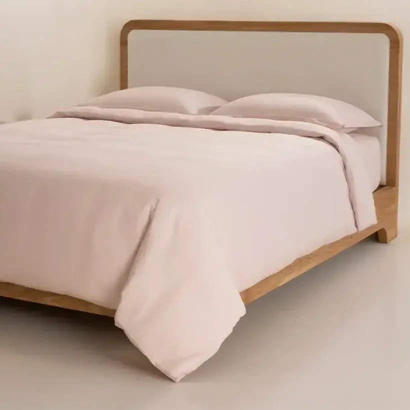 %100 TENCEL™ Nevresim Seti 200x220 cm Pudra - Celine Serisi - 