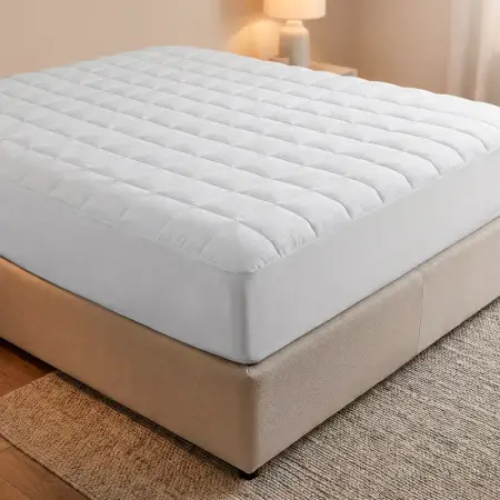 Anti-Mite %100 Pamuk Kumaş Yatak Alezi 200x200 cm - Thermoclean Serisi - 1