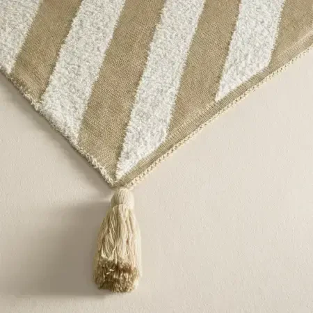 Triko Tv Battaniyesi Throw Bej-Krem Koltuk Şalı 200x220 cm - Luma Serisi - PENELOPE (1)