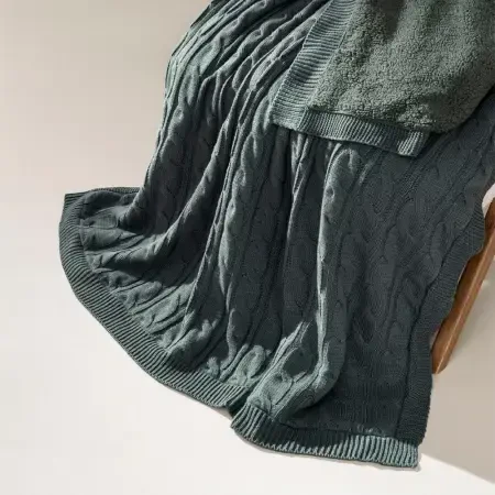 Triko Tv Battaniyesi Throw Füme Koltuk Şalı 130x170 cm - Lofy Wellsoft Serisi - 3