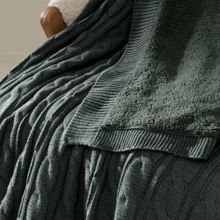 Triko Tv Battaniyesi Throw Füme Koltuk Şalı 130x170 cm - Lofy Wellsoft Serisi - 4