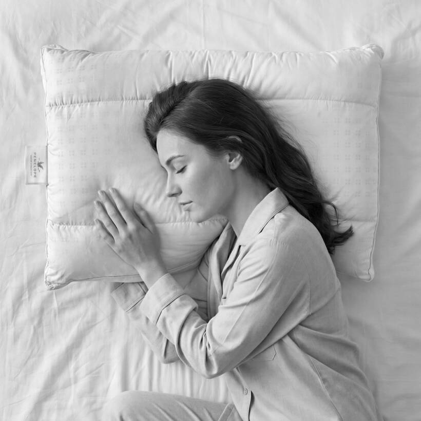 Kaz Tüyü Dolgulu %100 Delikli Super Soft Visco Yastık - Unico Super Luxe - Penelope