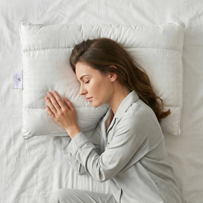 Kaz Tüyü Dolgulu %100 Delikli Super Soft Visco Yastık - Unico Super Luxe - Penelope