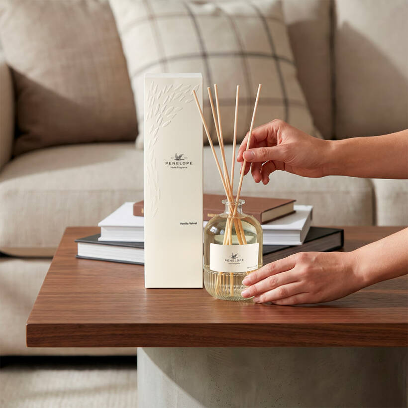 Vanilla Velvet Çubuklu Oda Kokusu 500 ml - Penelope
