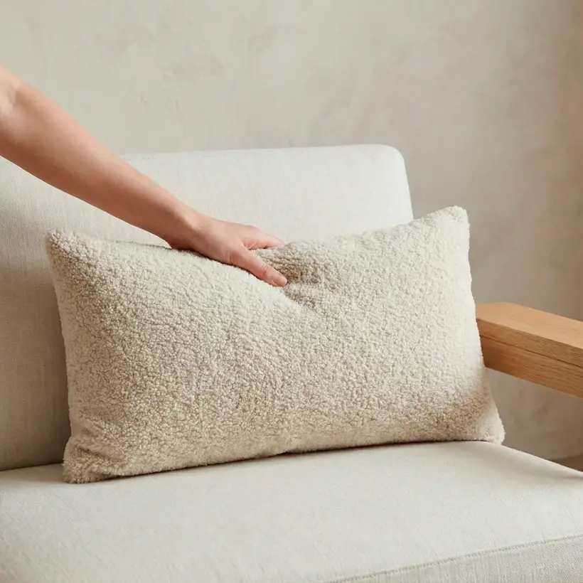 Vela Kırlent Kılıfı 40x60 cm Ekru - Penelope