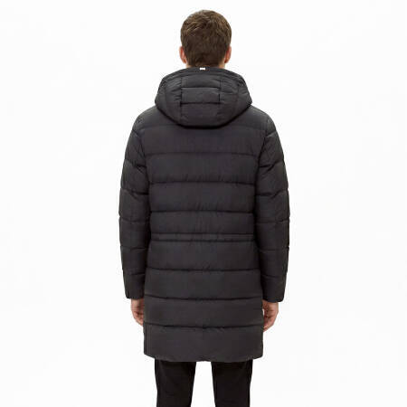 %100 Kaz Tüyü Vento Erkek Mont - Siyah /XL - 3