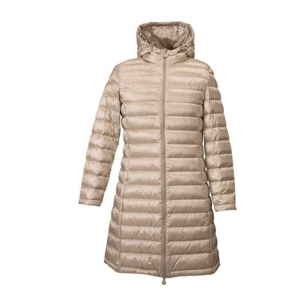 %100 Kaz Tüyü Mont Bej L - Vera Koleksiyonu - Penelope