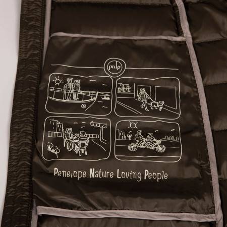 %100 Kaz Tüyü Mont Haki M - Vera Koleksiyonu - 5