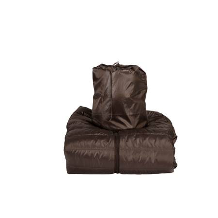 %100 Kaz Tüyü Mont Kahve S - Vera Koleksiyonu - 6