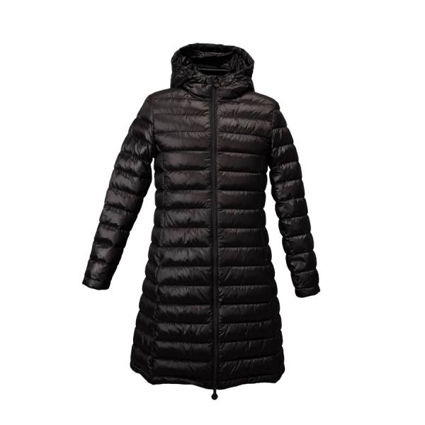 %100 Kaz Tüyü Mont Siyah M - Vera Koleksiyonu - Penelope