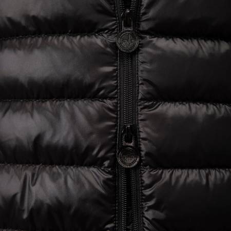 %100 Kaz Tüyü Mont Siyah S - Vera Koleksiyonu - 4